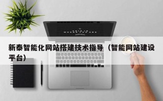 陕西新泰智能化网站搭建技术指导（智能网站建设平台）