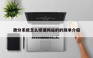 陕西跑分系统怎么搭建网站的的简单介绍